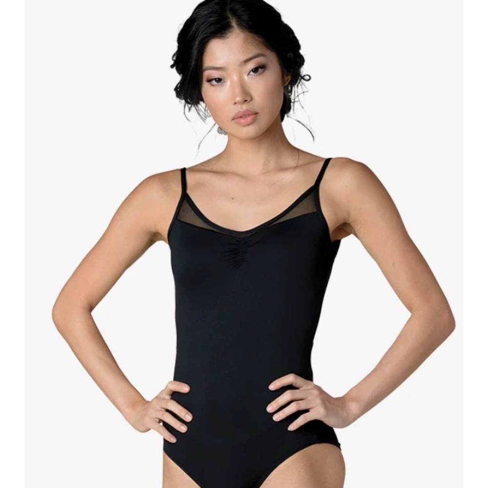 Danznmotion pinch front camisole ballet leotard